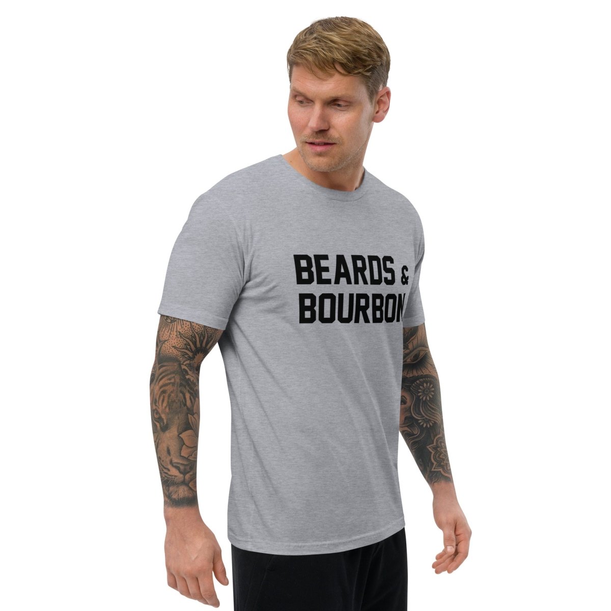 Beards & Bourbon Short Sleeve T-shirt - Roosevelt Supply Co.