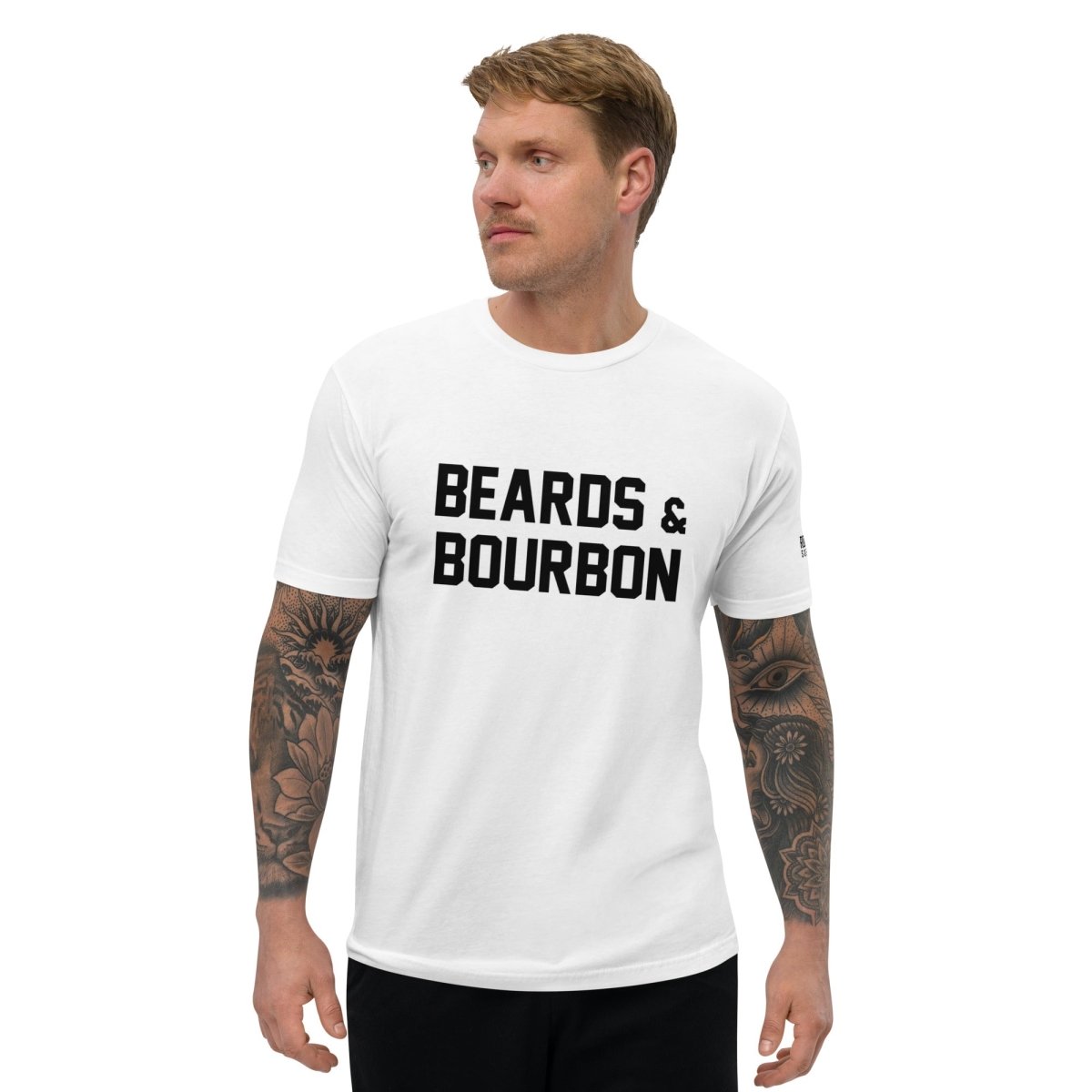 Beards & Bourbon Short Sleeve T-shirt - Roosevelt Supply Co.