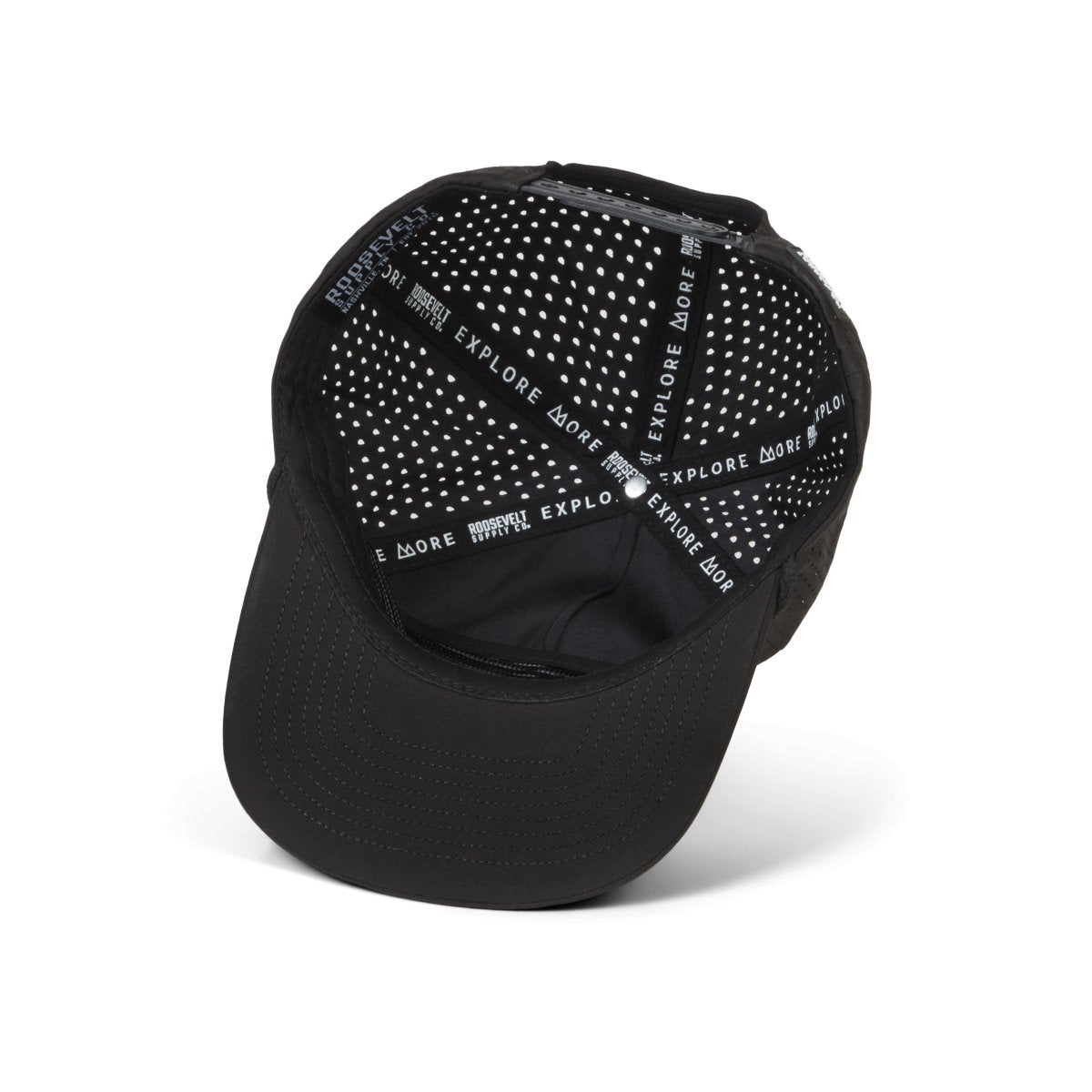 Black Performance Explore More Hat - Roosevelt Supply Co.