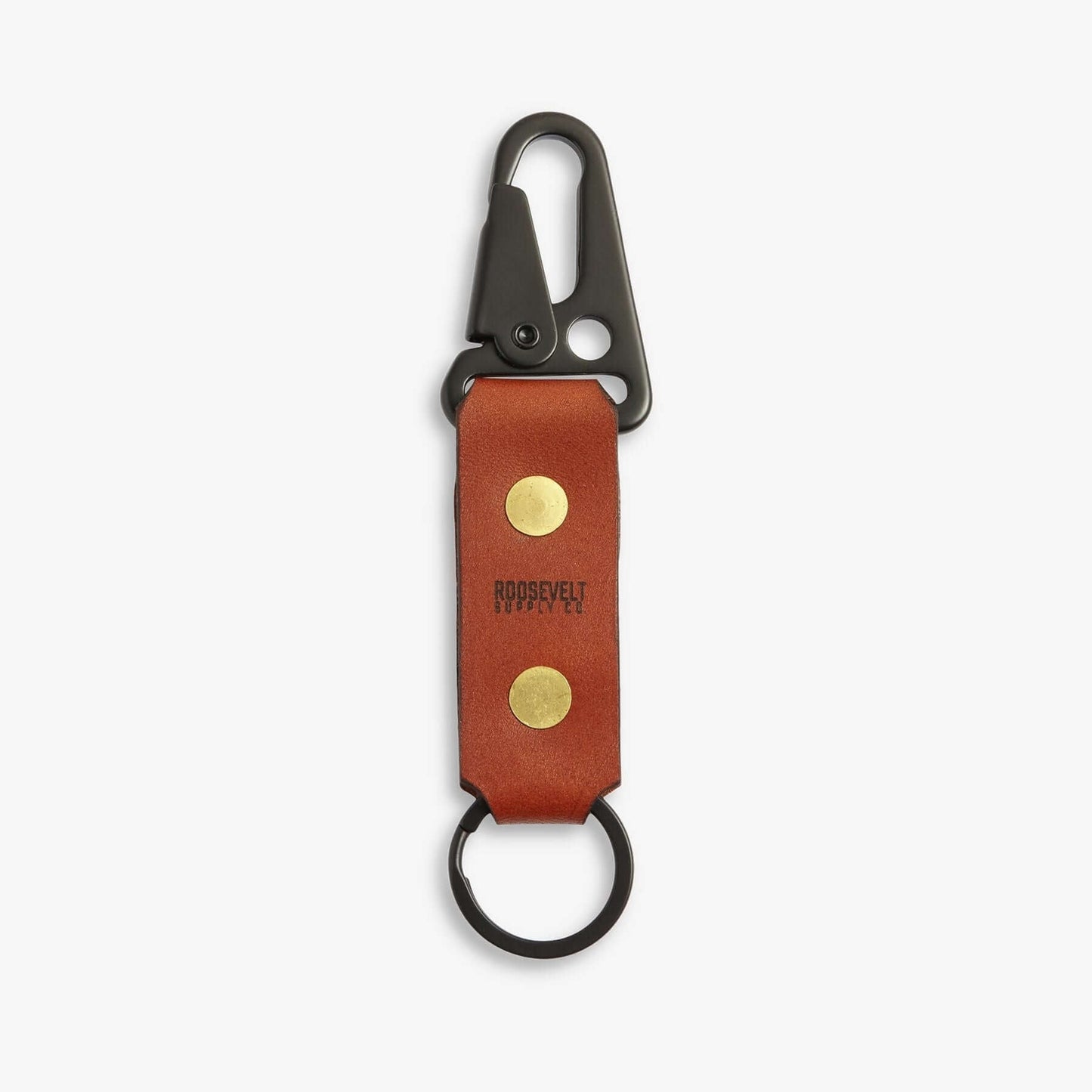 Leather Keychain - Roosevelt Supply Co.