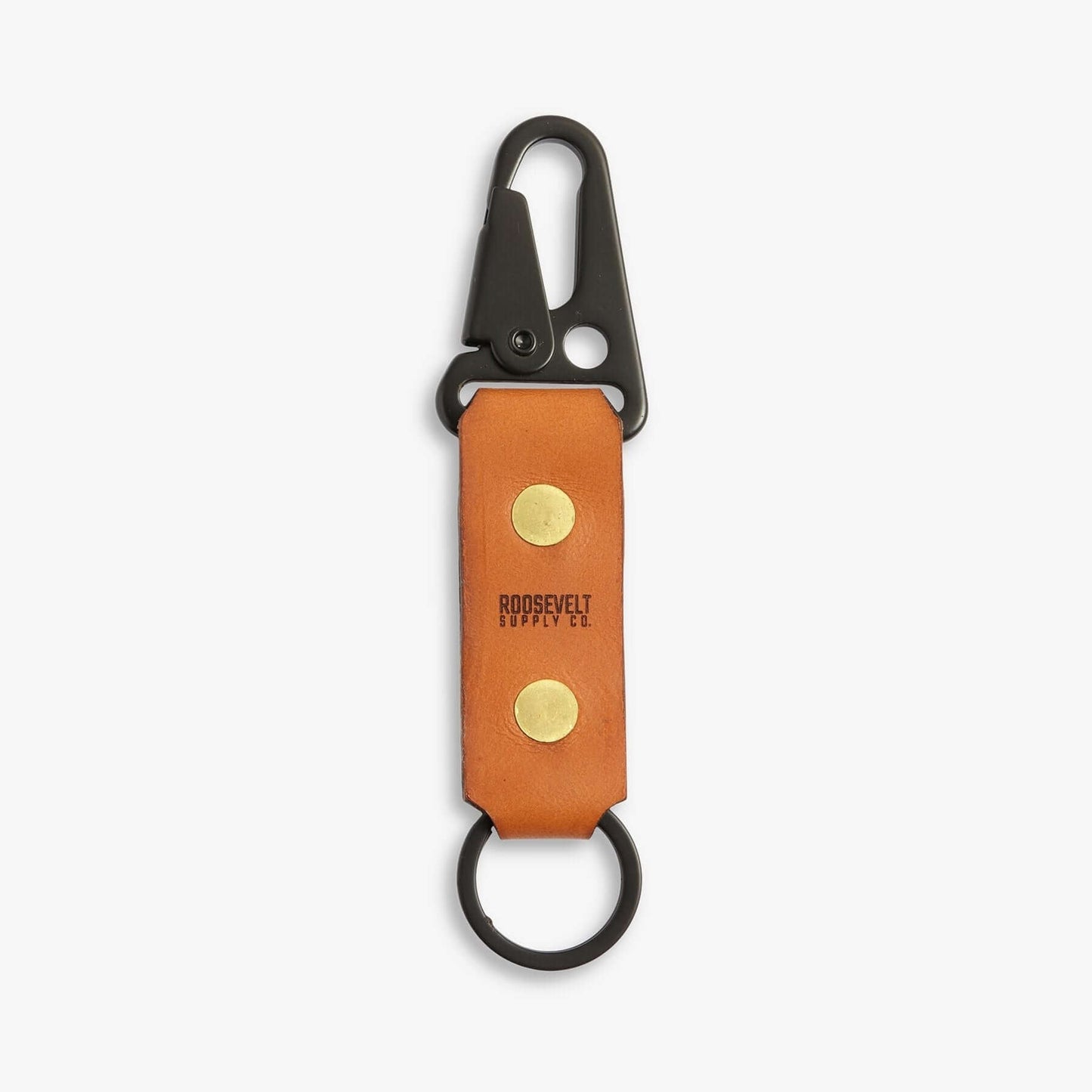 Leather Keychain - Roosevelt Supply Co.