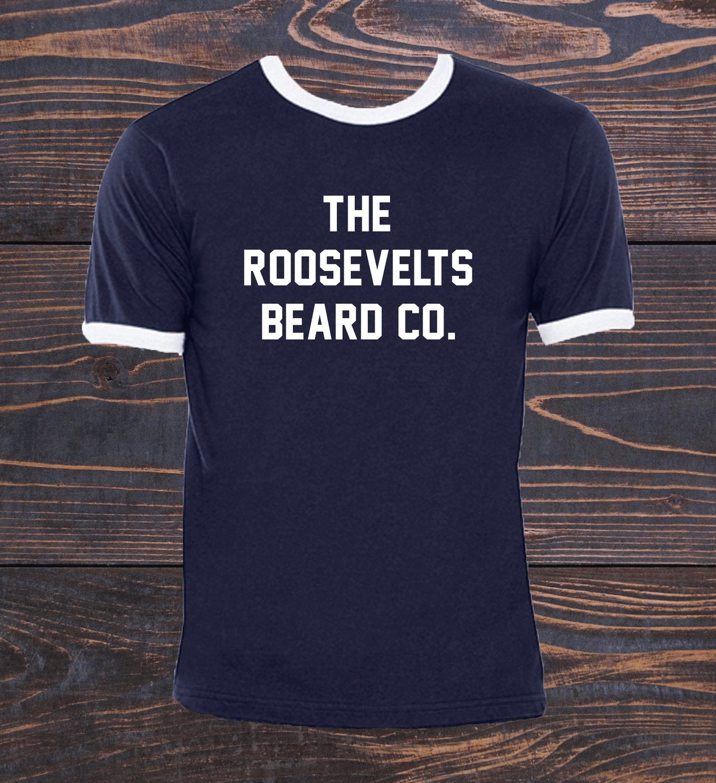 Navy TRBC Ringer Shirt - Roosevelt Supply Co.