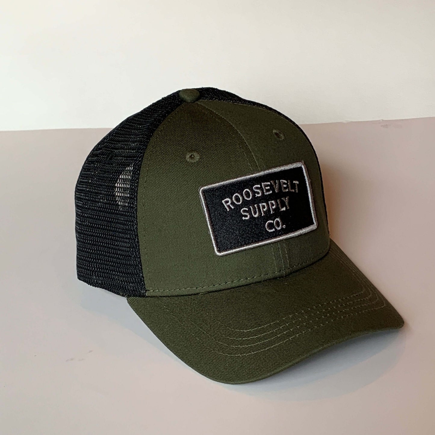 Olive Snapback Hat - Roosevelt Supply Co.