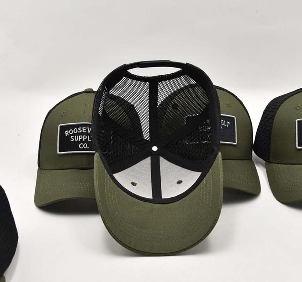 Olive Snapback Hat - Roosevelt Supply Co.