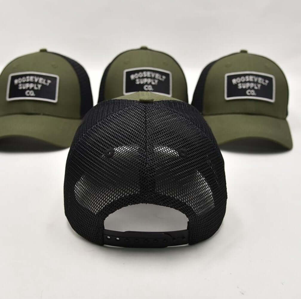 Olive Snapback Hat - Roosevelt Supply Co.
