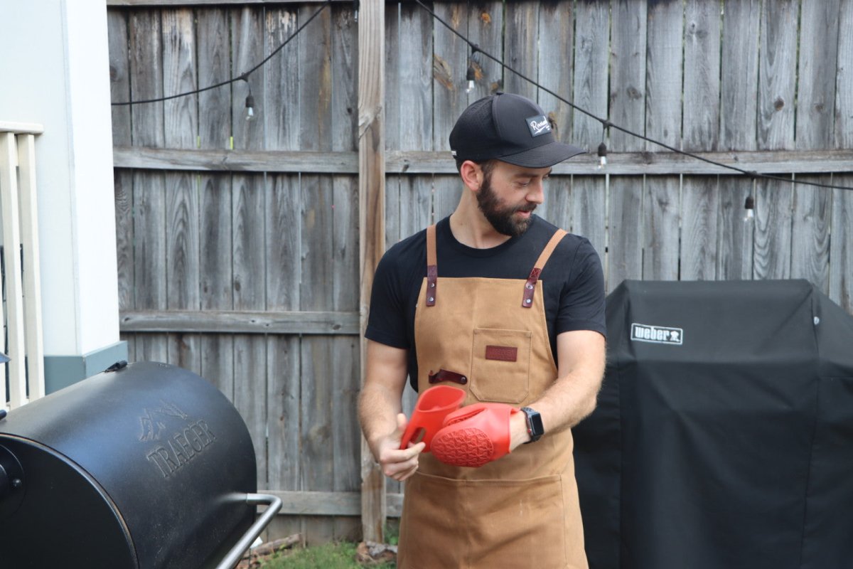 Waxed canvas apron - Roosevelt Supply Co.