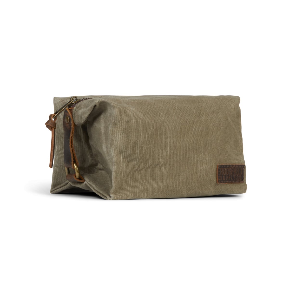 Waxed Canvas Toiletry Bag - Roosevelt Supply Co.