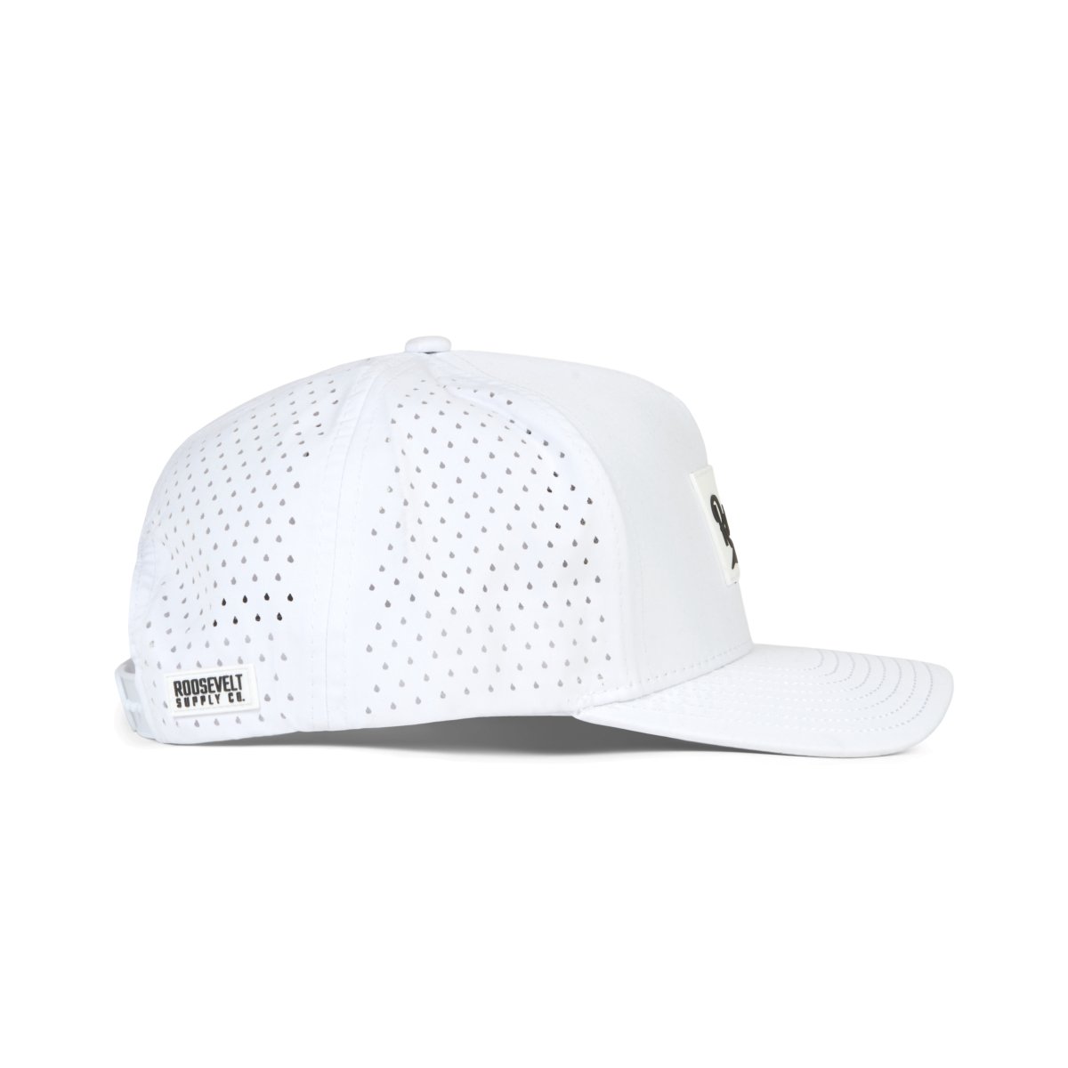 White Performance Snapback - Roosevelt Supply Co.