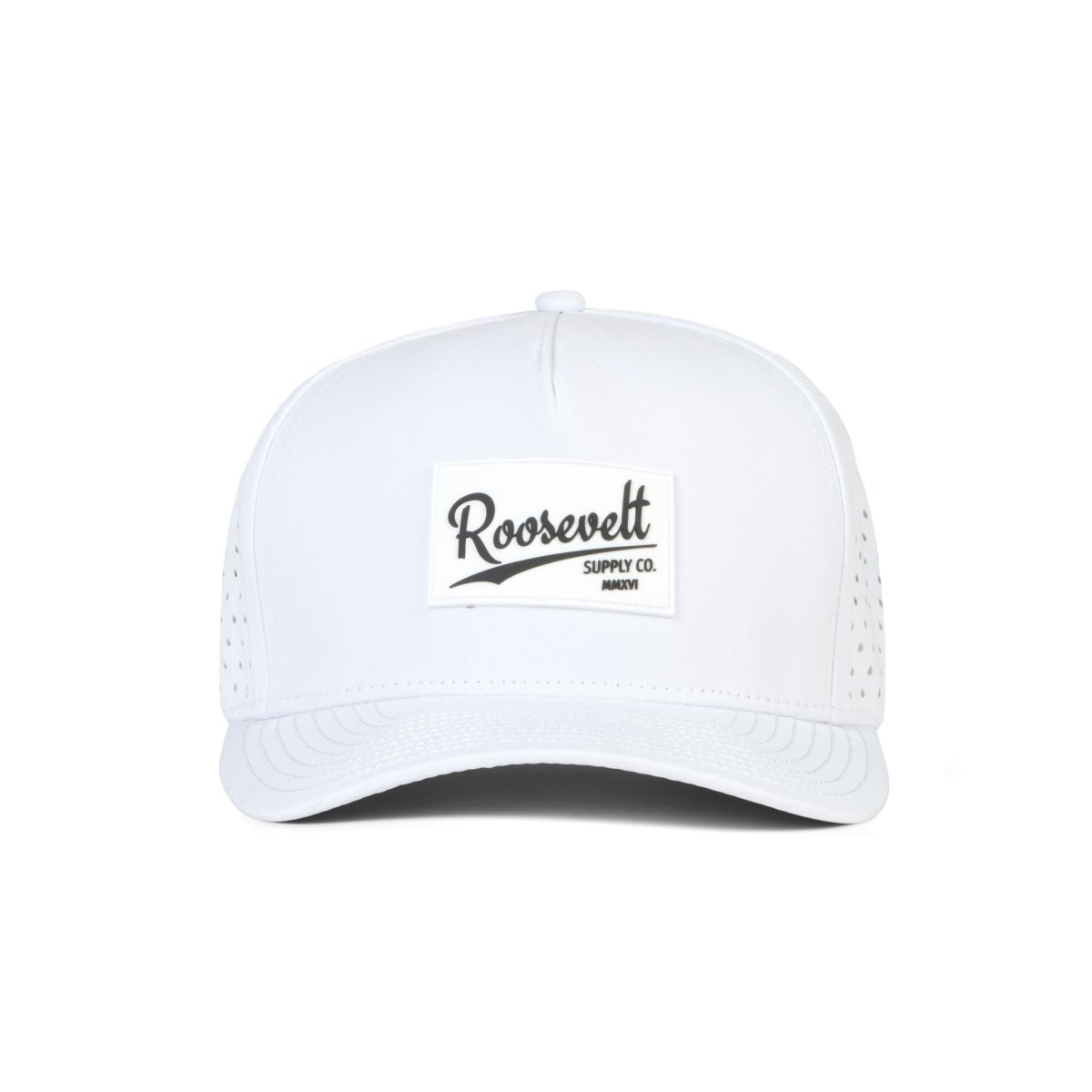 White Performance Snapback - Roosevelt Supply Co.