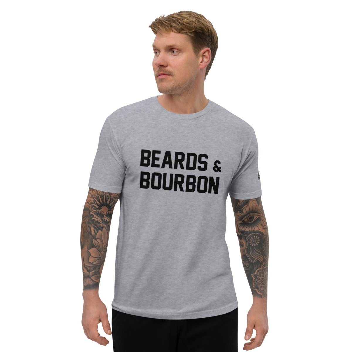 Beards & Bourbon Short Sleeve T-shirt - Roosevelt Supply Co.