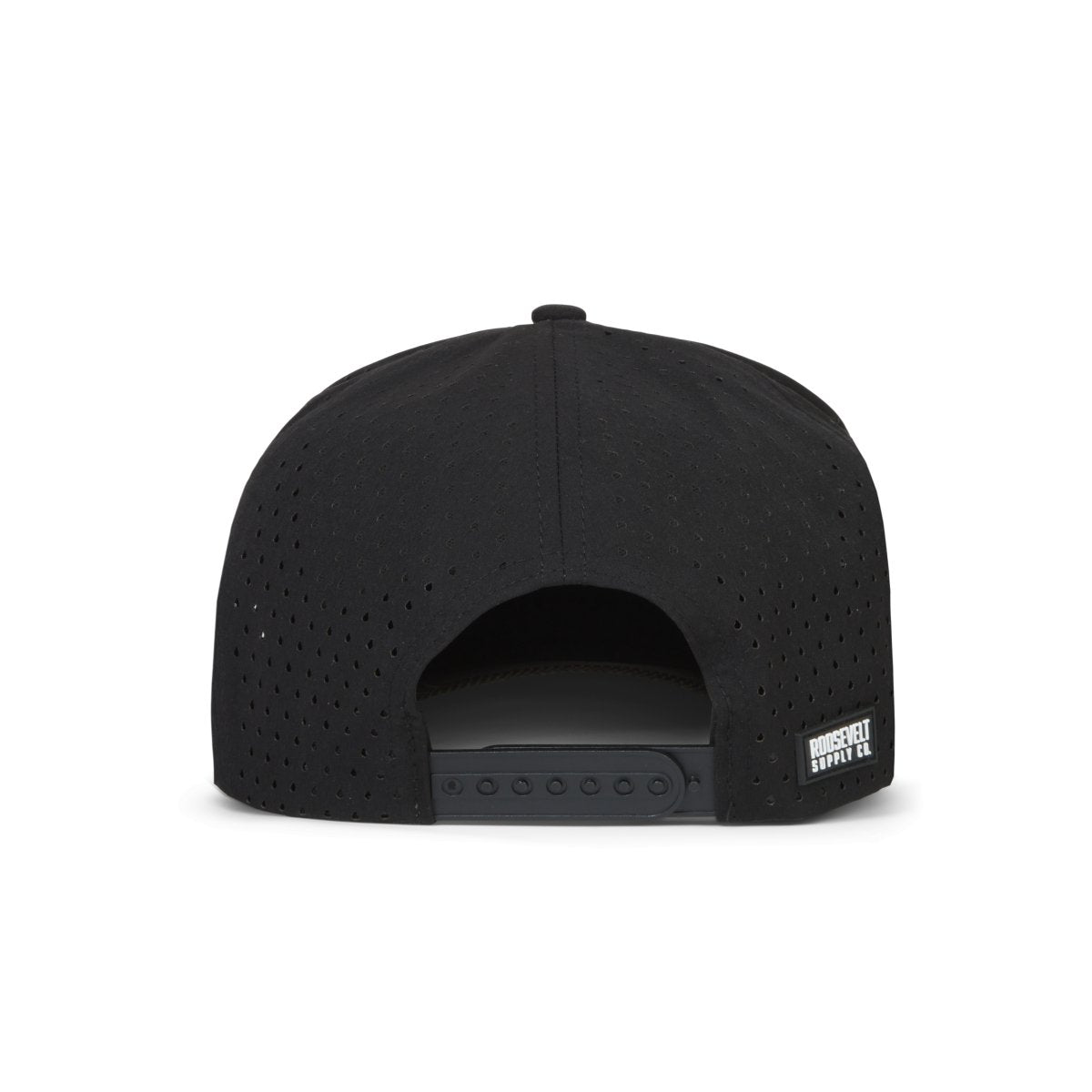 Black Performance Snapback - Roosevelt Supply Co.