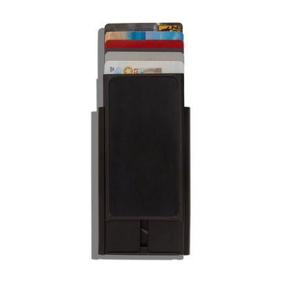 Black RFID Blocking Slide Wallet - Roosevelt Supply Co.