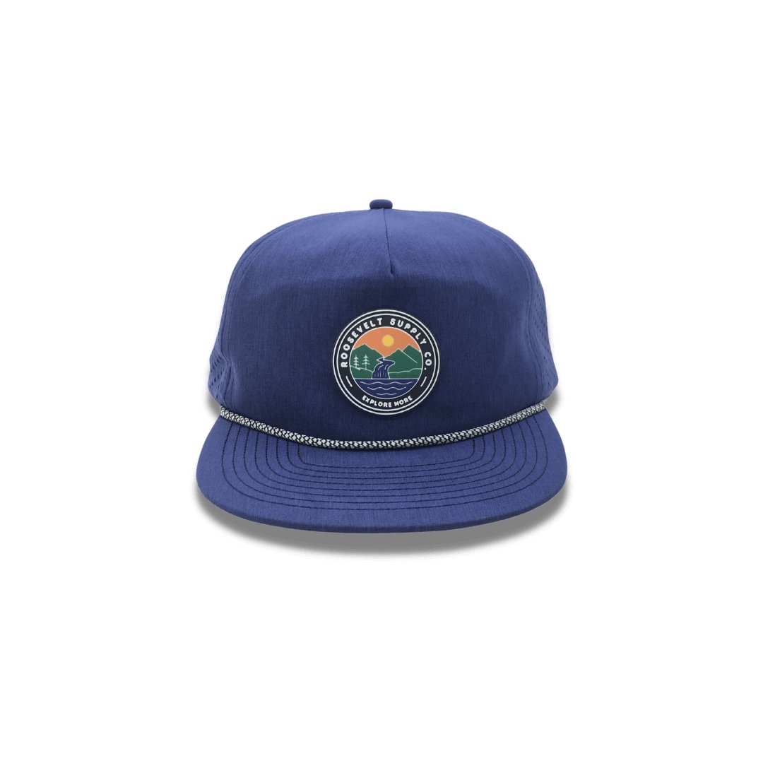 Blue Performance Rope Hat - Roosevelt Supply Co.