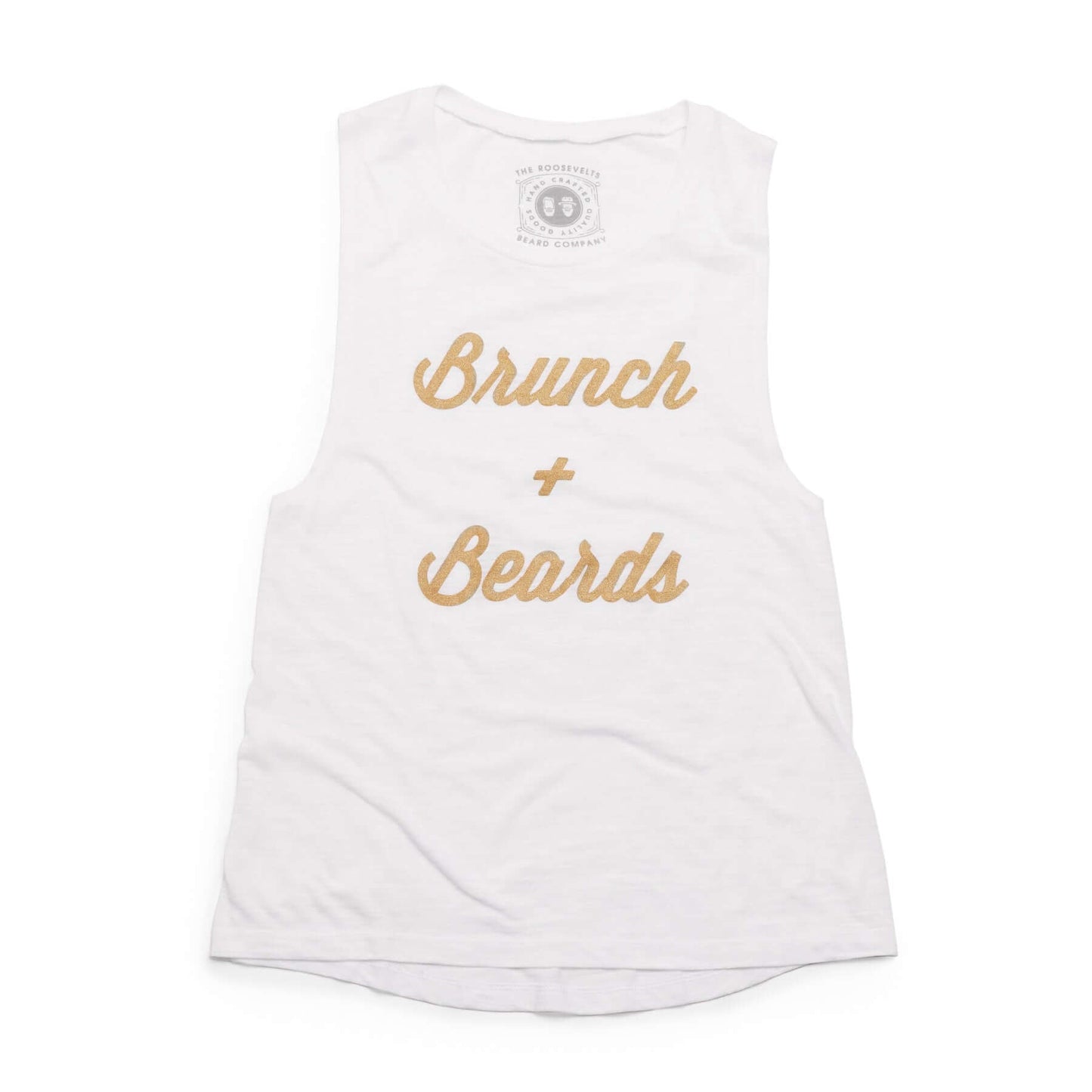 "Brunch + Beards" Women's Tank Top - Roosevelt Supply Co.