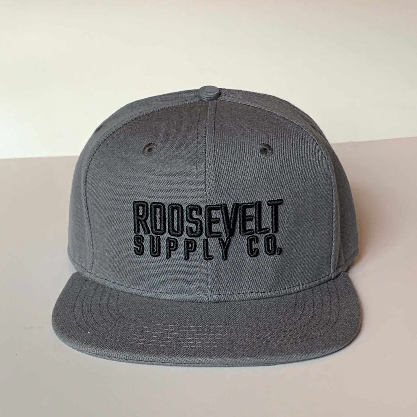 Gray Snapback Hat - Roosevelt Supply Co.