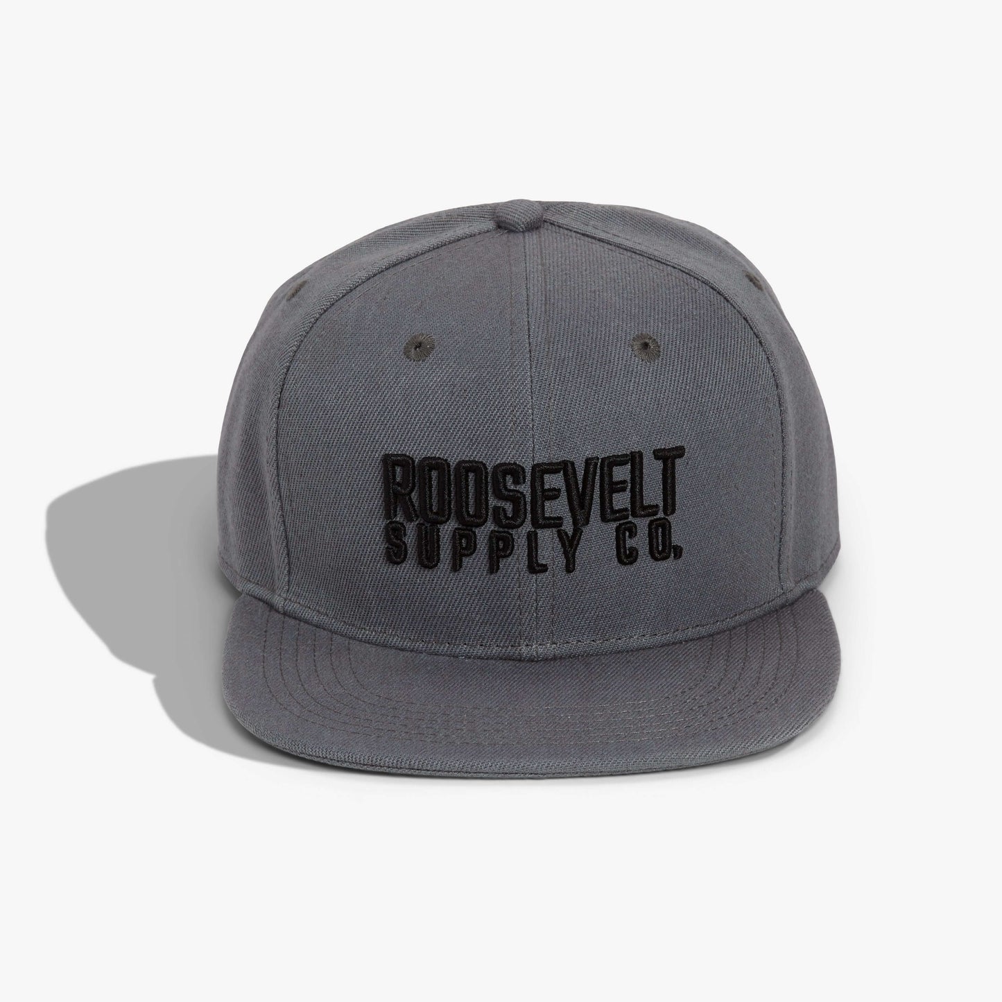 Gray Snapback Hat - Roosevelt Supply Co.