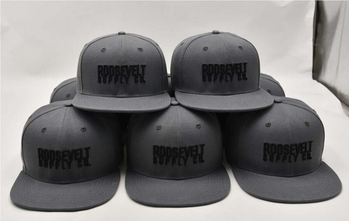 Gray Snapback Hat - Roosevelt Supply Co.