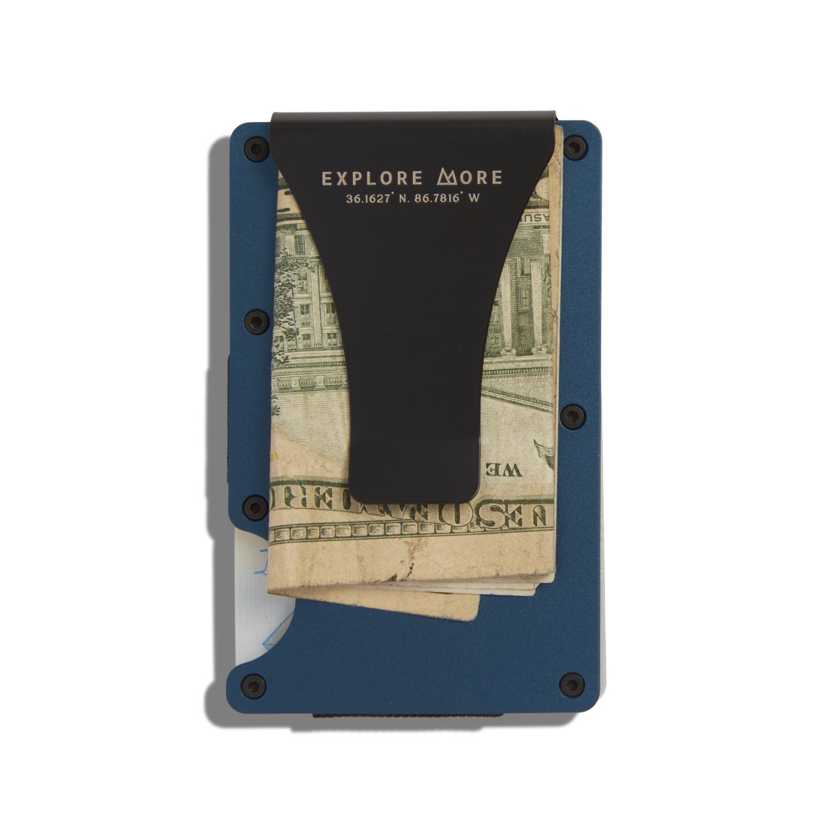 Navy RFID Adventure Wallet - Roosevelt Supply Co.