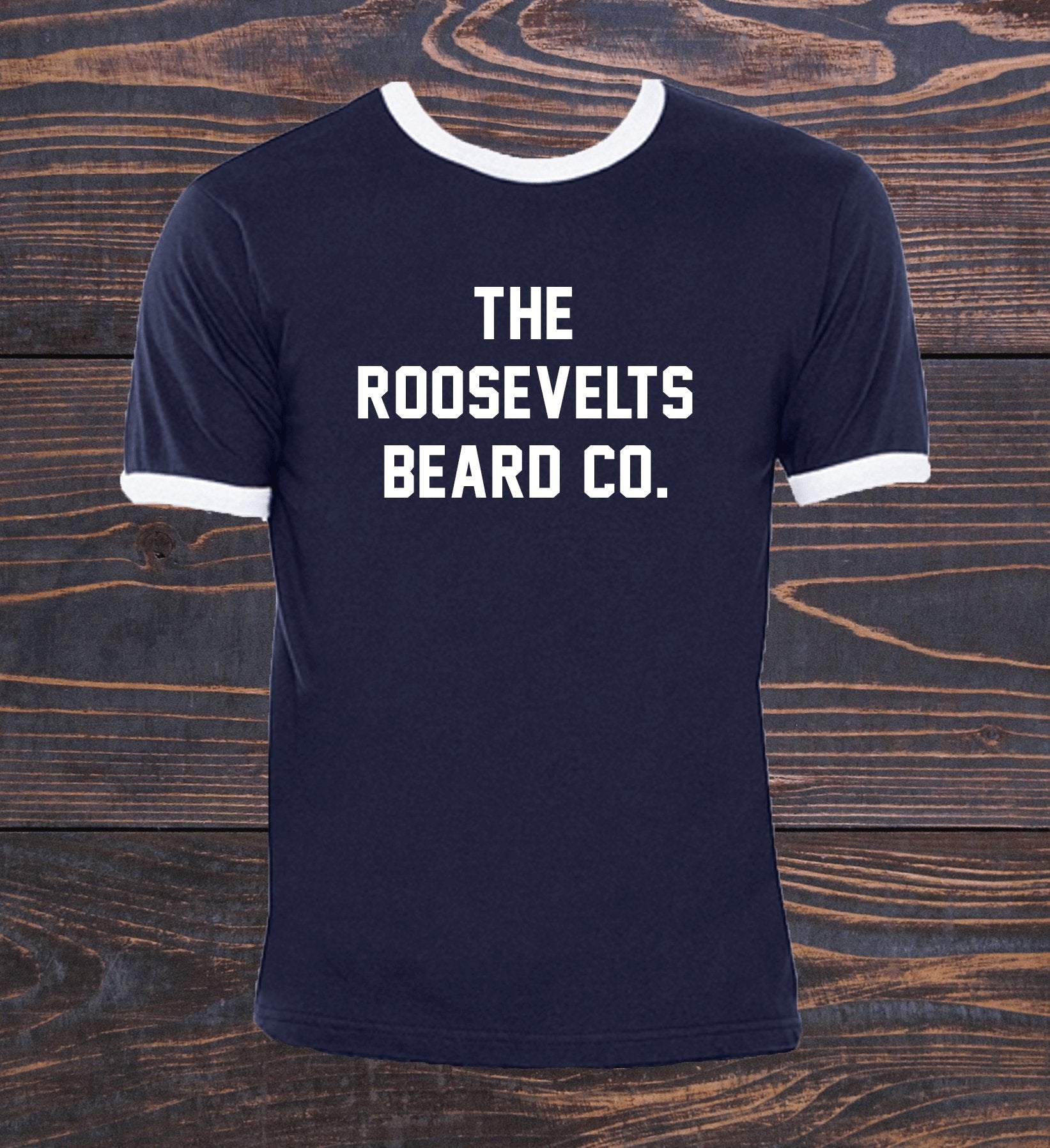 Navy TRBC Ringer Shirt - Roosevelt Supply Co.