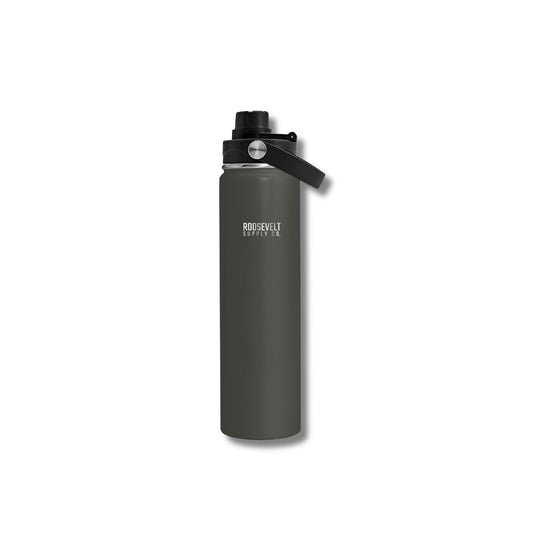 Olive 24 oz Adventure Water Bottle - Roosevelt Supply Co.