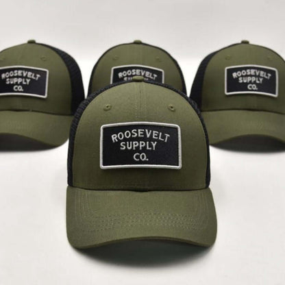 Olive Snapback Hat - Roosevelt Supply Co.