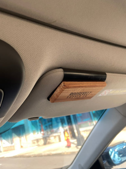 Scented Wood Visor Car Freshener - Roosevelt Supply Co.