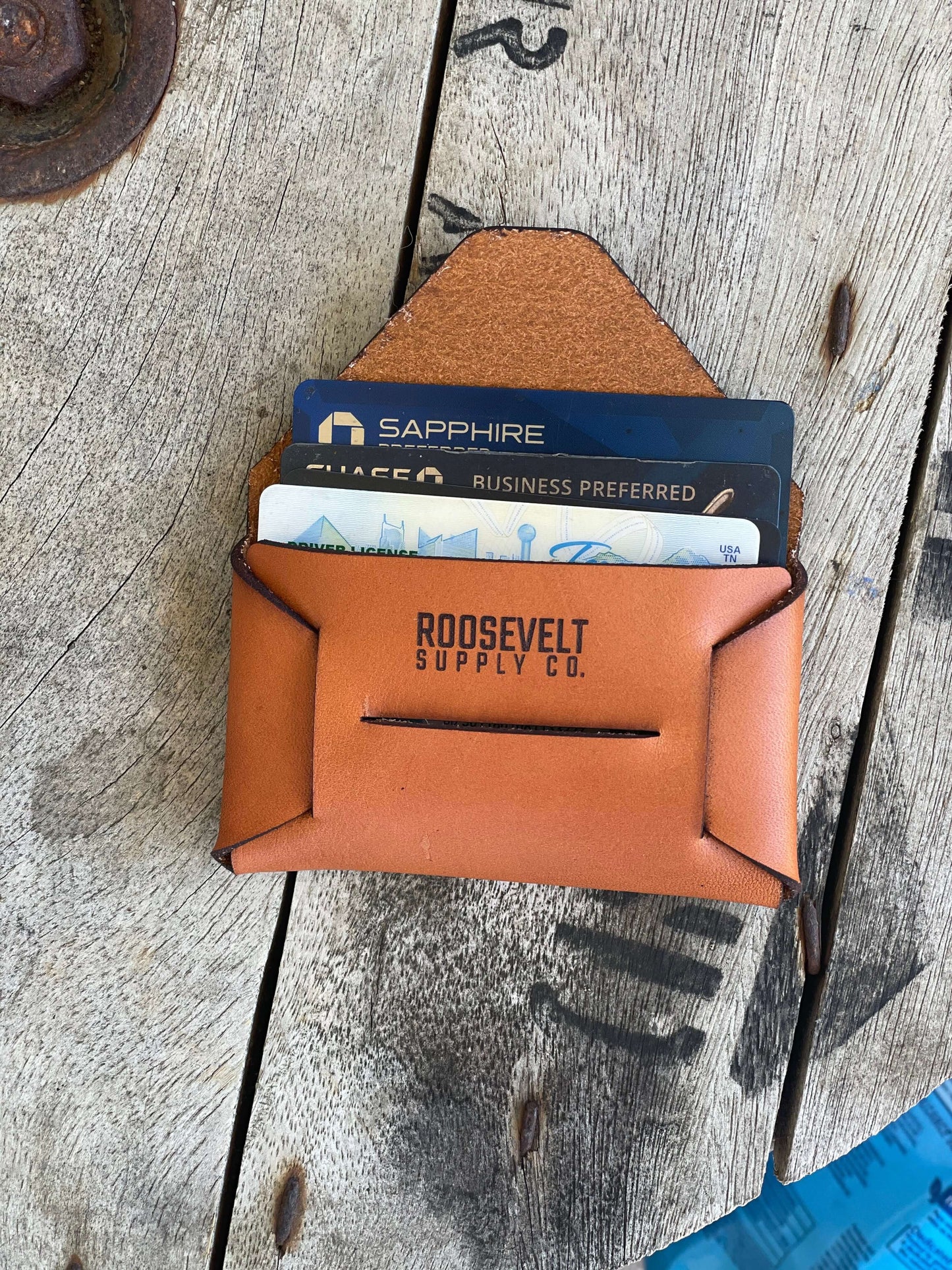 Slim Stitchless Wallet - Roosevelt Supply Co.