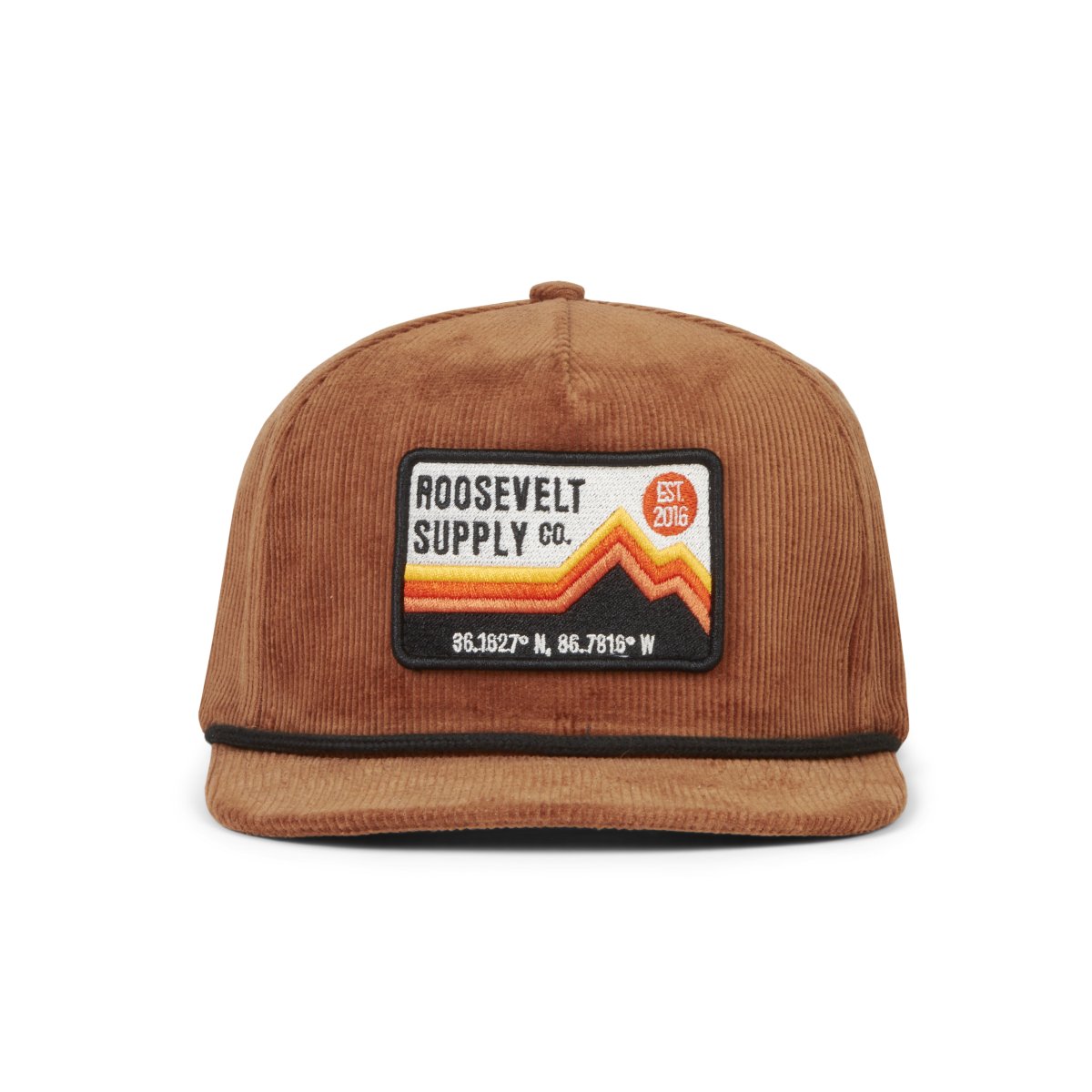 Tan Corduroy Rope Hat - Roosevelt Supply Co.