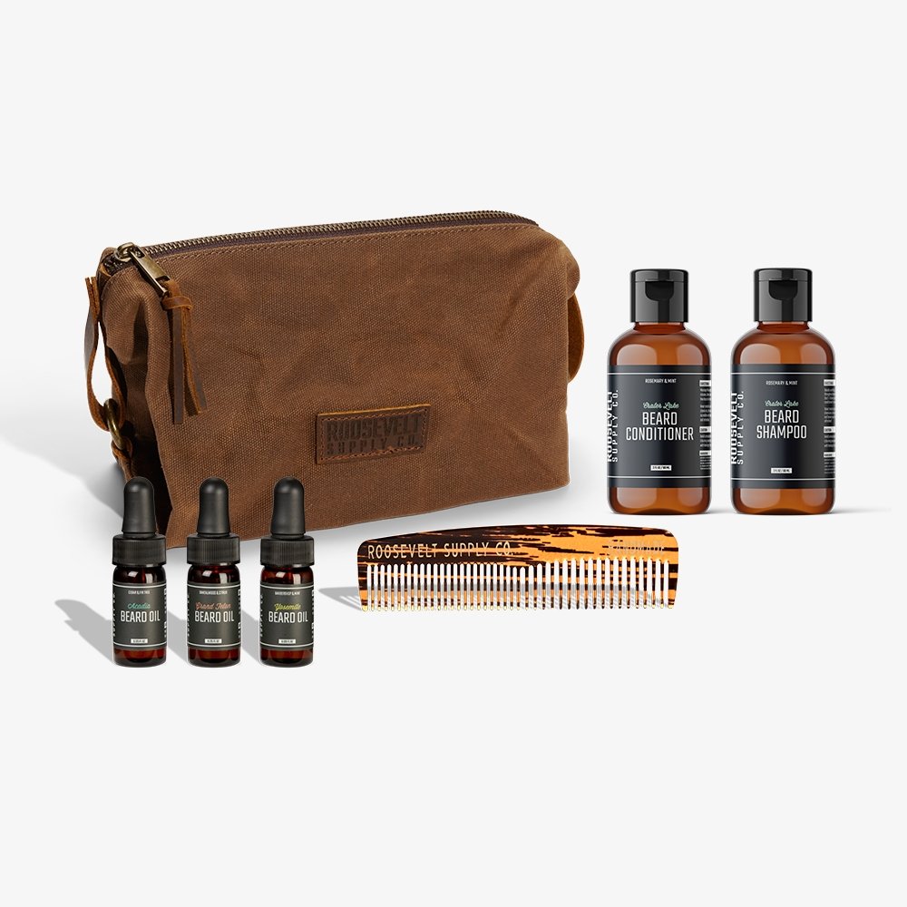 Traveler's Beard Care Kit - Roosevelt Supply Co.