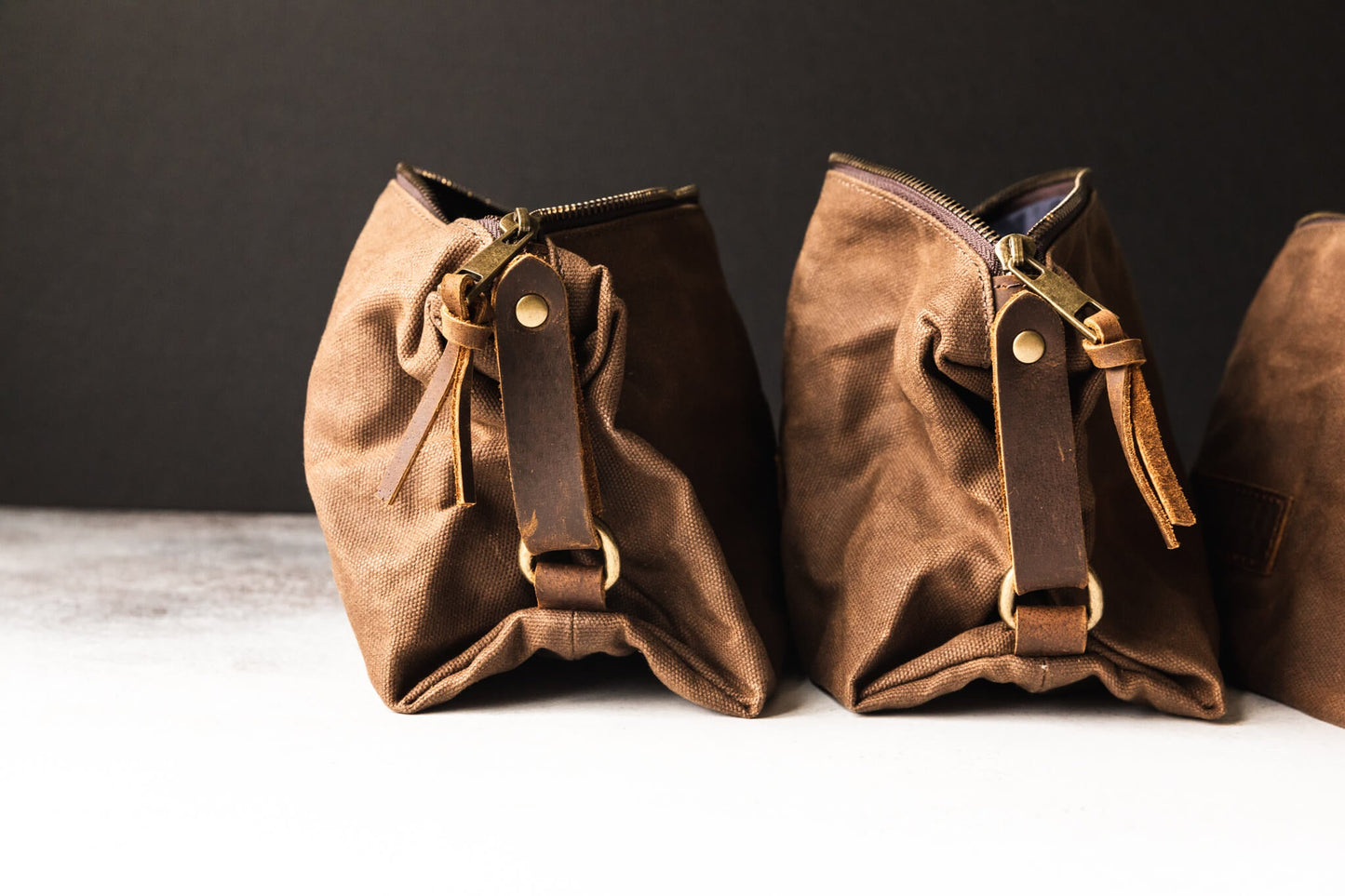 Waxed Canvas Toiletry Bag - Roosevelt Supply Co.